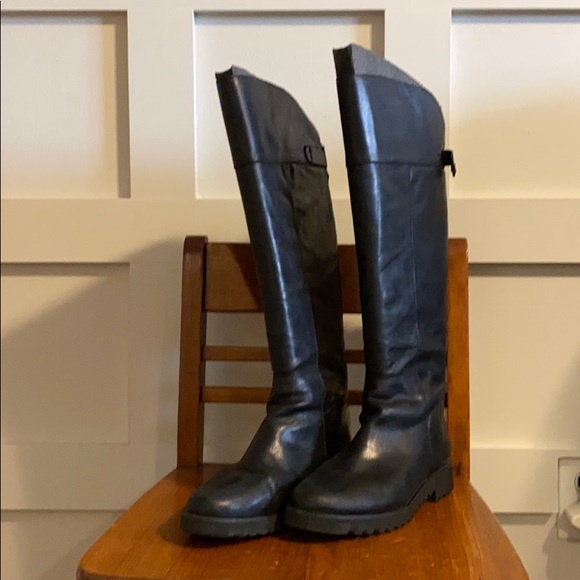 Franco Sarto Learher Boots - Picture 1 of 5